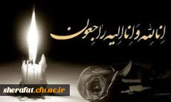 پیام تسلیت  2