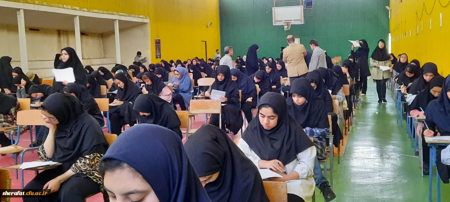 بازدید ریاست دانشگاه فرهنگیان از اولین روز امتحانات  4