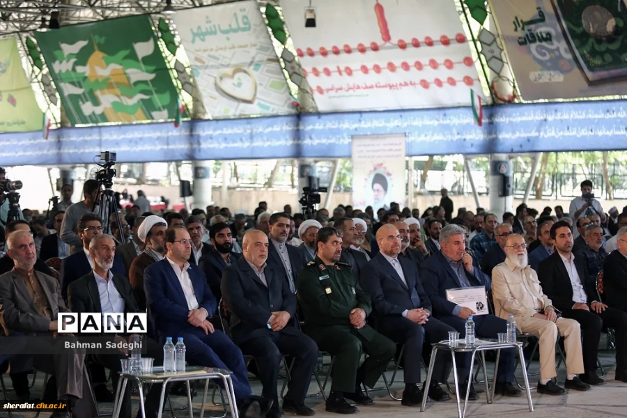 حضور کارکنان مرکز آموزش عالی شهید شرافت به مناسبت روز بسیج اساتید در دانشگاه تهران 11