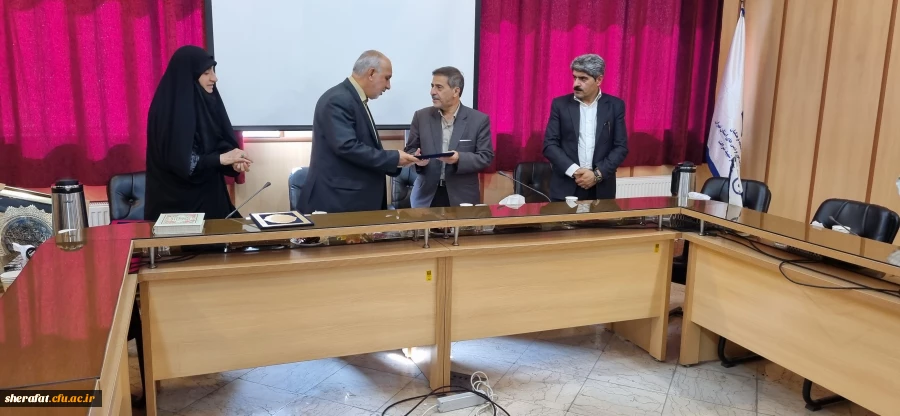 آیین تکریم و معارفه معاون هماهنگی مرکز شهید شرافت  4