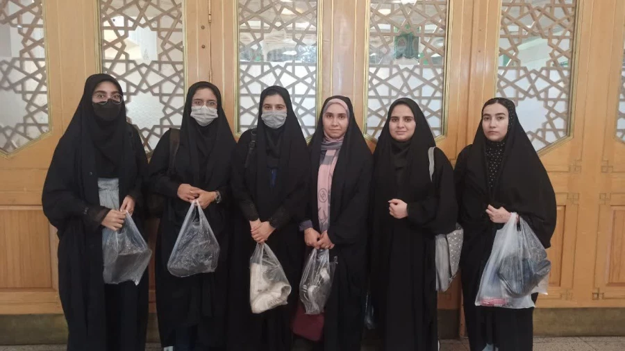 حضور دانشجومعلمان مرکزشهید شرافت تهران در اجتماع دانشجویان سراسر کشور به مناسبت جشن ورود حضرت معصومه (س) به شهر مقدس قم
 6