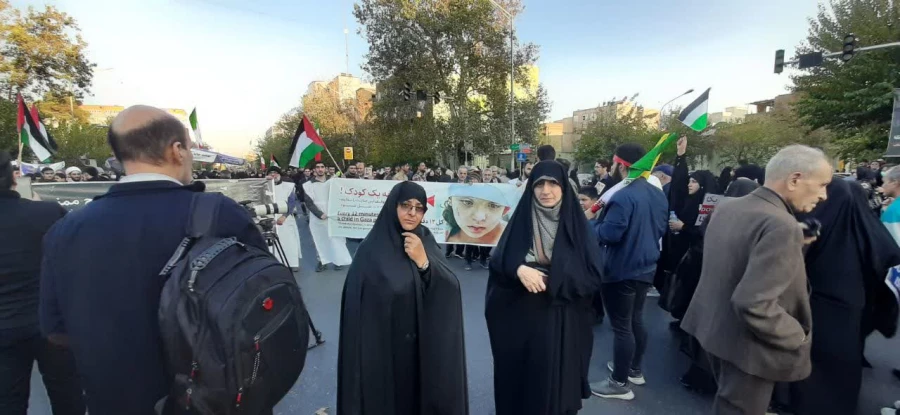 راهپیمایی حمایت از کودکان مظلوم غزه و فلسطین 7