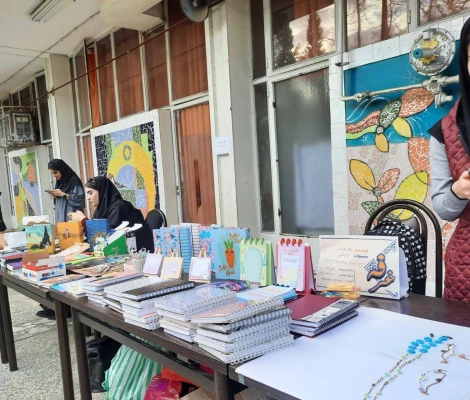 برگزاری غرفه های فروش و بازارچه 9