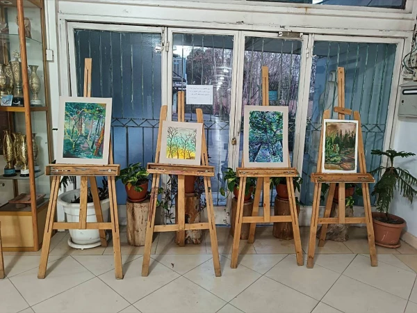 برگزاری ژوژمان نقاشی(۲) گروه آموزش هنر 3