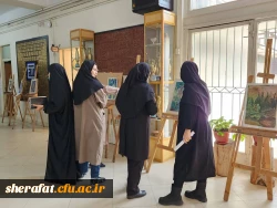 برگزاری ژوژمان نقاشی(۲) گروه آموزش هنر 5