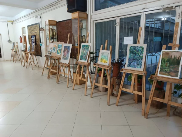 برگزاری ژوژمان نقاشی(۲) گروه آموزش هنر 6