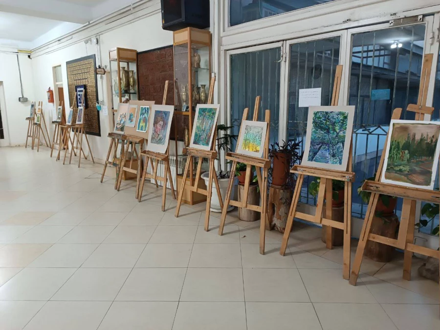 برگزاری ژوژمان نقاشی(۲) گروه آموزش هنر 6