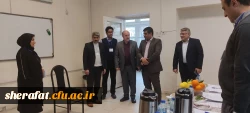 بازدید ریاست دانشگاه فرهنگیان از فرآیند مصاحبه تکمیل ظرفیت چند برابر دانشگاه فرهنگیان 12