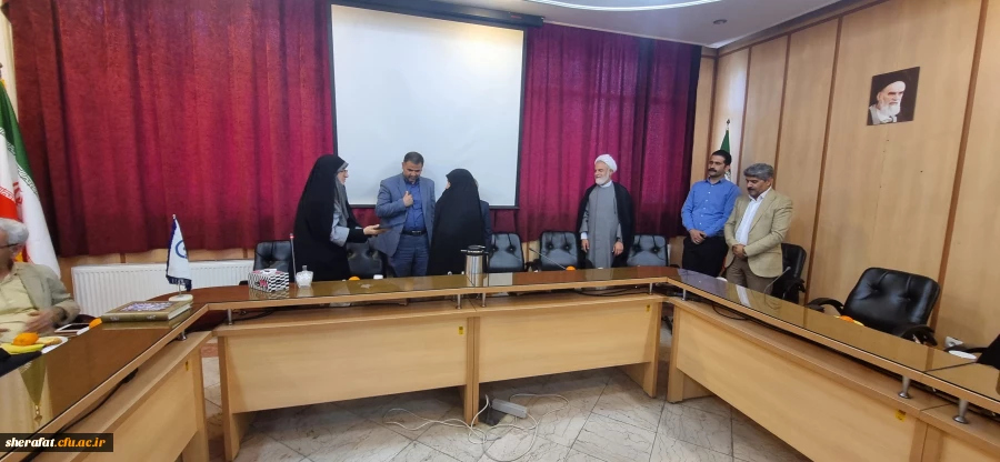  آئین معارفه حراست مرکز آموزش عالی شهید شرافت 4