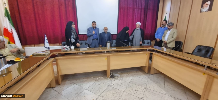  آئین معارفه حراست مرکز آموزش عالی شهید شرافت 5