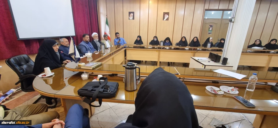 آئین معارفه حراست مرکز آموزش عالی شهید شرافت 2