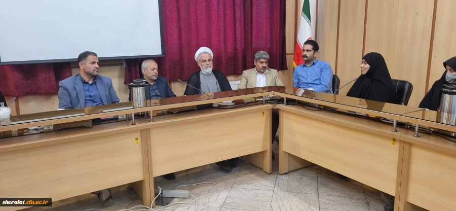 آئین معارفه حراست مرکز آموزش عالی شهید شرافت 8