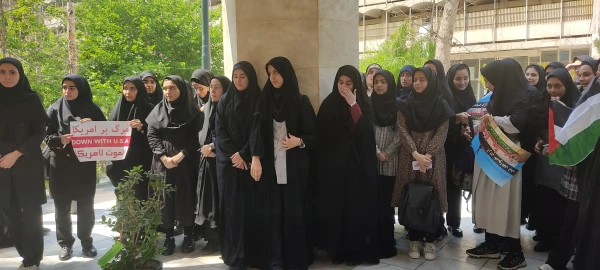 تجمع و اعلام همبستگی اساتید، کارکنان و دانشجو معلمان مرکز شهیدشرافت در حمایت از دانشگاهیان حامی مردم بی گناه غزه 7