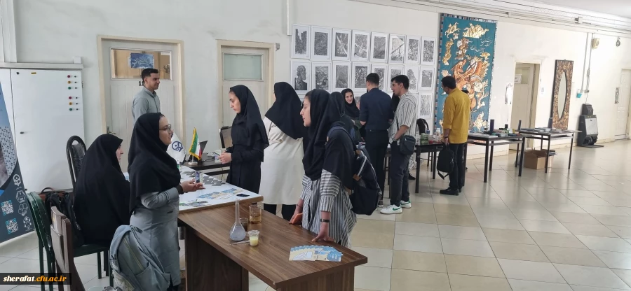  افتتاحیه هفته نانو در مرکز شهید شرافت  10