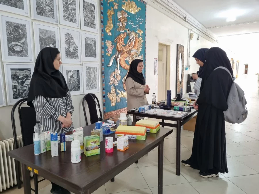 غرفه های نمایشگاه نانو 4