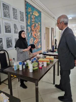 غرفه های نمایشگاه نانو 8