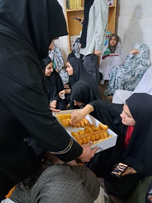 برگزاری مراسم روز دختر درسرای خوابگاهی باقرالعلوم 4