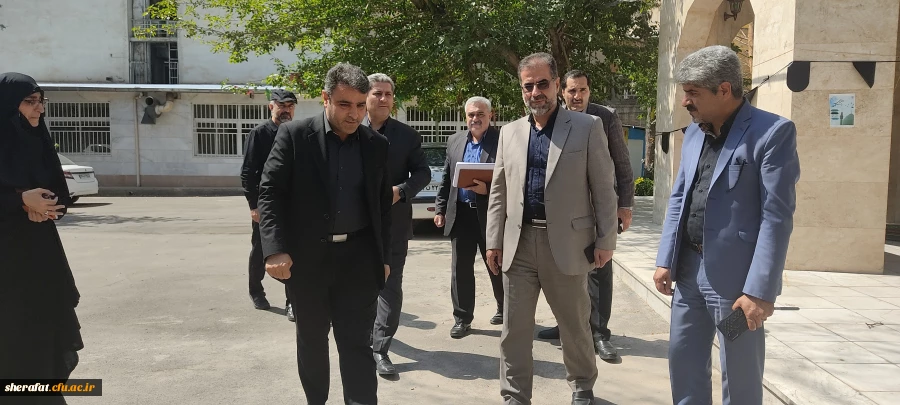 بازدید معاون برنامه ریزی و توسعه منابع 2