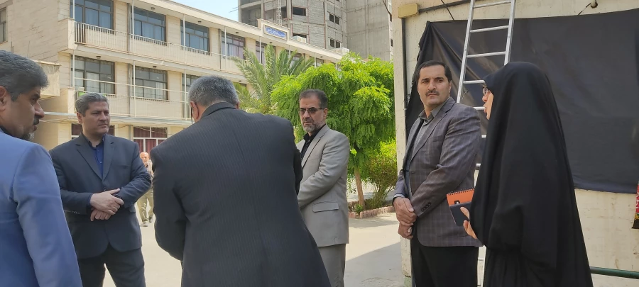 بازدید معاون برنامه ریزی و توسعه منابع 3