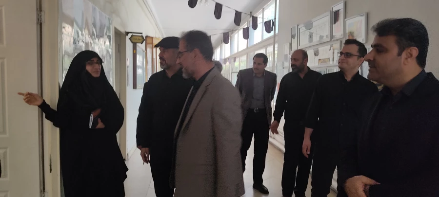 بازدید معاون برنامه ریزی و توسعه منابع 4