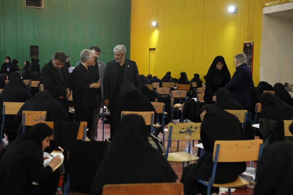 بازدید رئیس دانشگاه فرهنگیان از آزمون عملی کنکور هنر  2