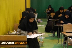 بازدید رئیس دانشگاه فرهنگیان از آزمون عملی کنکور هنر  3