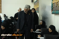 بازدید رئیس دانشگاه فرهنگیان از آزمون عملی کنکور هنر  10