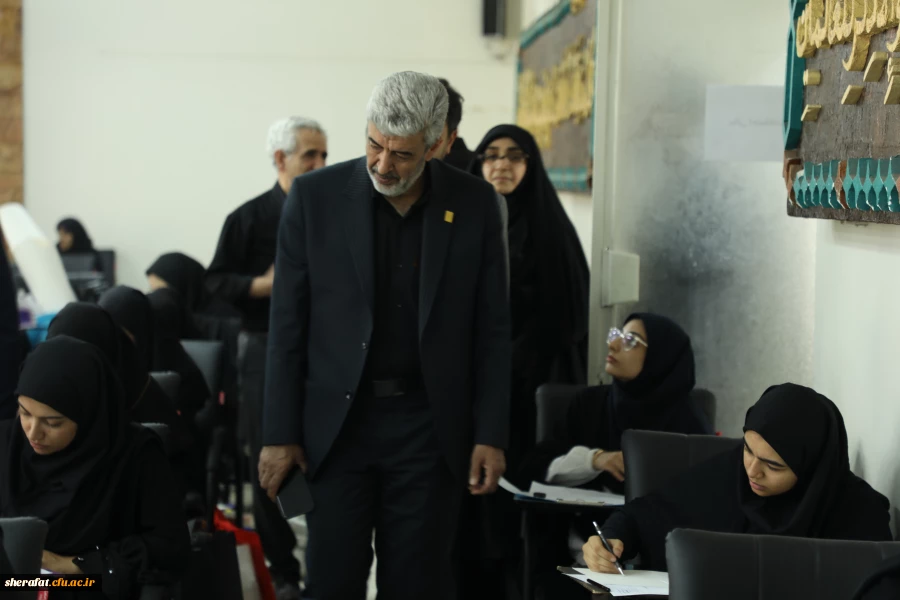 بازدید رئیس دانشگاه فرهنگیان از آزمون عملی کنکور هنر  10