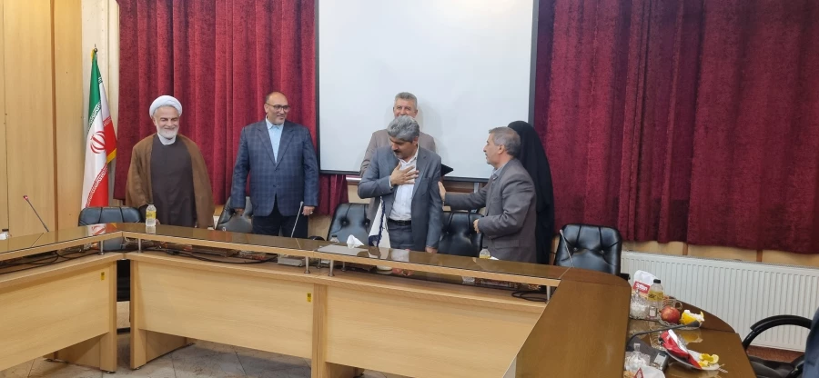 تودیع و معارفه معاون هماهنگی 5