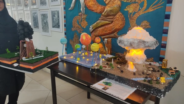 #به_مناسبت_دهه_فجر نمایشگاه 
• ⌝ دست سازه های بوم شناسی و زمین شناسی⌞ • 2