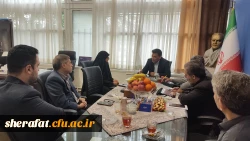 جلسه 
• ⌝ بررسی مسائل مالی مرکز آموزش عالی شهید شرافت باحضورمسئولان استانی در سال ۱۴۰۴⌞ •  4