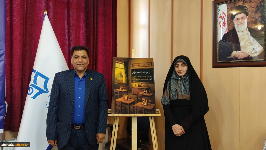 رونمایی از پوستر اولین اجلاسیه شهدای دانشجومعلم تهران 7