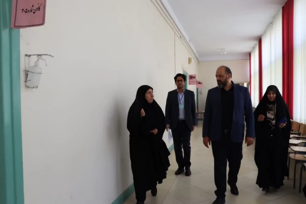 «بازدید تیم نظارت، ارزیابی و تضمین کیفیت دانشگاه فرهنگیان استان تهران »
 3