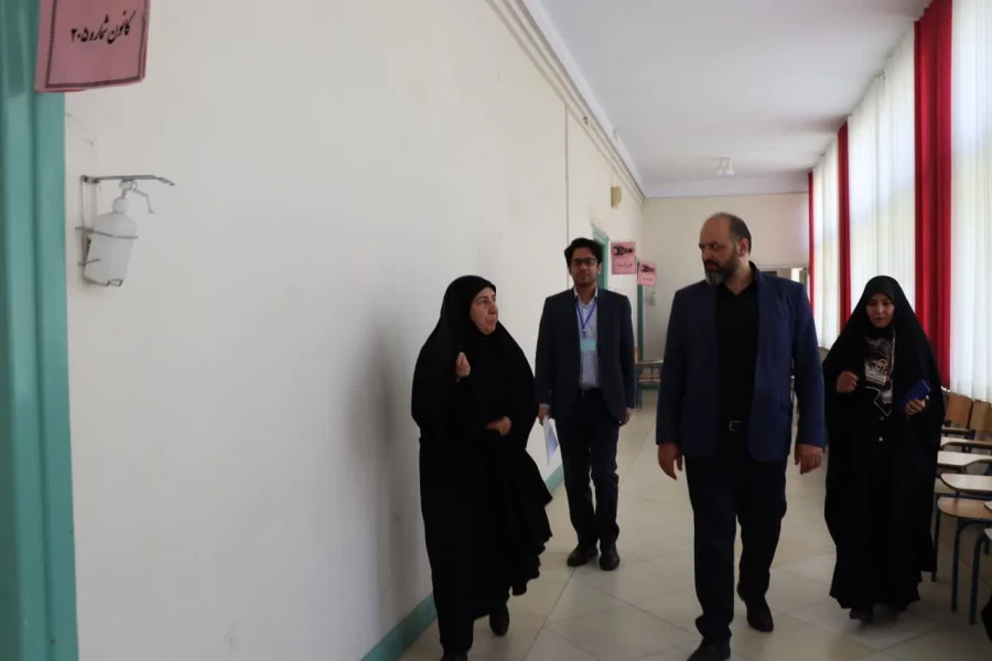 «بازدید تیم نظارت، ارزیابی و تضمین کیفیت دانشگاه فرهنگیان استان تهران »
 3