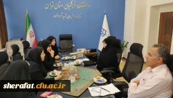  «جلسه شورای صنفی، رفاهی و آموزشی دانشجویان با مسئولان مرکز آموزش عالی شهید شرافت»
  4