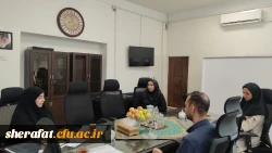 «جلسه مصاحبه با داوطلبان تدریس در گروه کار و فناوری»
 2