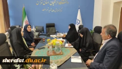 «جلسه معاونت اجتماعی و فرهنگی و مدیر سرای محله ناحیه یک شهرداری منطقه ۶ با مسئولان مرکز آموزش عالی شهید شرافت»
 2