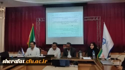 «جلسه شورای تحصیلات تکمیلی در مرکز آموزش عالی شهید شرافت»  2