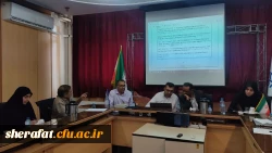 «جلسه شورای تحصیلات تکمیلی در مرکز آموزش عالی شهید شرافت»  3