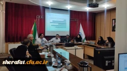 «جلسه شورای تحصیلات تکمیلی در مرکز آموزش عالی شهید شرافت»  4