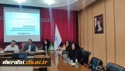 «جلسه شورای تحصیلات تکمیلی در مرکز آموزش عالی شهید شرافت»  5