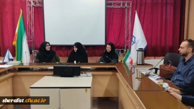 «جلسه اعضای گروه هنر مرکز آموزش عالی شهید شرافت»