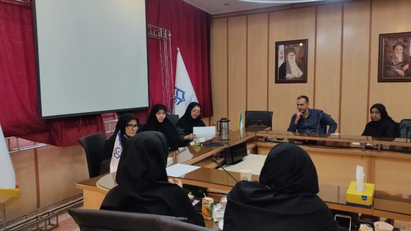 «جلسه اعضای گروه هنر مرکز آموزش عالی شهید شرافت» 3