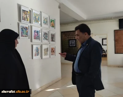 «بازدید سرپرست دانشگاه فرهنگیان استان تهران از دانشکده شهید شرافت»