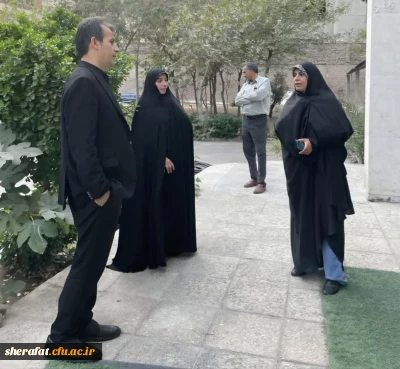 «بازدید سرزده دکتر مام قادری معاون امور دانشجویی دانشگاه فرهنگیان استان تهران از دانشکده شهید شرافت»