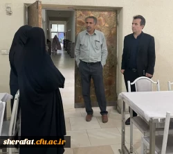 «بازدید سرزده دکتر مام قادری معاون امور دانشجویی دانشگاه فرهنگیان استان تهران از دانشکده شهید شرافت» 3