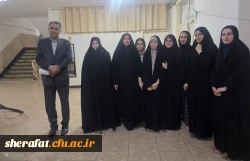 بازدید صمیمانه  مسئولان دانشکده شهید شرافت از خوابگاه باقرالعلوم 2