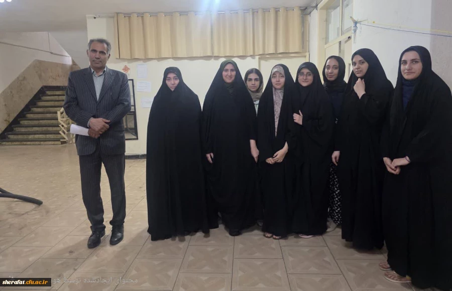 بازدید صمیمانه  مسئولان دانشکده شهید شرافت از خوابگاه باقرالعلوم 2