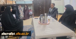 بازدید صمیمانه  مسئولان دانشکده شهید شرافت از خوابگاه باقرالعلوم 3