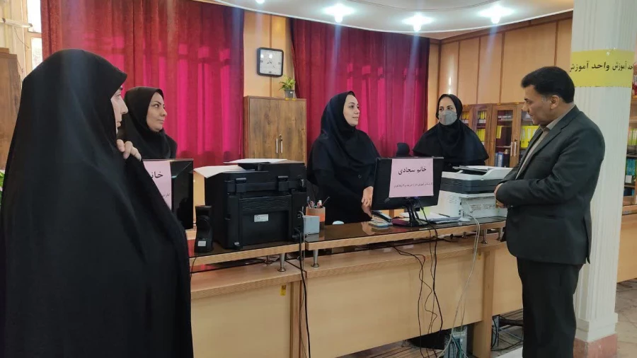 «بازدید رئیس دانشگاه فرهنگیان از دانشکده شهید شرافت» 3